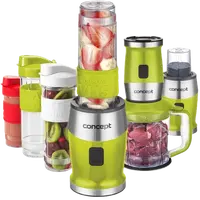 CONCEPT Fresh&Nutri Zelený smoothie mixér, chopper, mlýnek + 2 lahve 570 ml + 400 ml