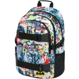 BAAGL SKATE BATMAN KOMIKS Školní batoh, mix, velikost
