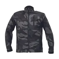 CERVA CRAMBE Pánská softshellová bunda, tmavě šedá, velikost