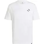 adidas LOUNGE SLIDES GRAPHIC Pánské triko, bílá, velikost XXL