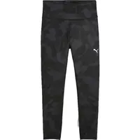 Puma TRAIN FAV 7/8 TIGHT AOP Dámské sportovní legíny, černá, velikost