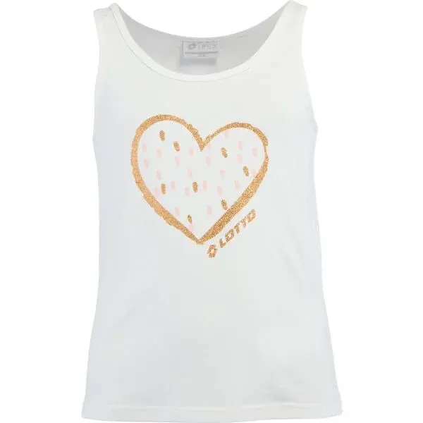 Lotto MEAD Dívčí tílko, bílá, velikost 164-170