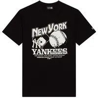 New Era NEW YORK YANKEES MLB Pánské triko, černá, velikost