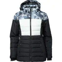 Willard LUBCA Dámská prošívaná lyžařská bunda, černá, velikost