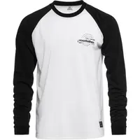 Horsefeathers SHANK LS Pánské tričko, bílá, velikost