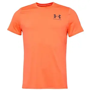 Under Armour HEATGEAR FITTED Pánské triko, oranžová, velikost L