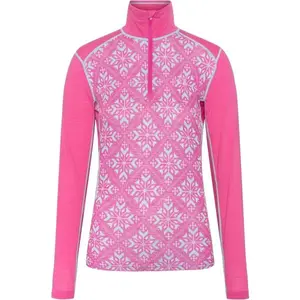 KARI TRAA ISELIN Dámské merino triko, růžová, velikost