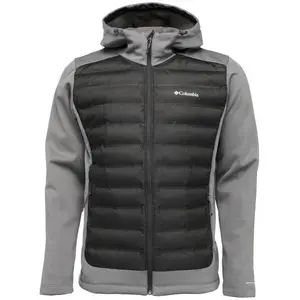 Columbia OUT-SHIELD INSULATED FULL ZIP HOODIE Pánská hybridní bunda, tmavě šedá, velikost
