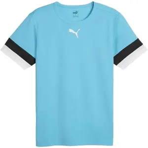 Puma INDIVIDUALRISE JERSEY TEE Pánské fotbalové triko, světle modrá, velikost