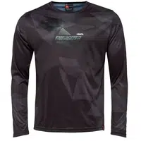 HAVEN ENERGIZER CRAZY LONG Pánský volný dres na kolo, černá, velikost XXXL