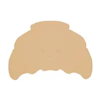 Kuchyňská podložka OYOY Croissant 49 x 35 x 0,2 cm béžová barva