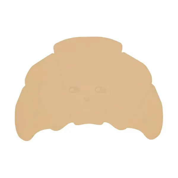 Kuchyňská podložka OYOY Croissant 49 x 35 x 0,2 cm béžová barva