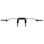 HMS PREMIUM GOL320 Squat bar, černá, velikost 220