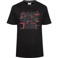 Kappa LOGO GAVOLF Pánské triko, černá, velikost