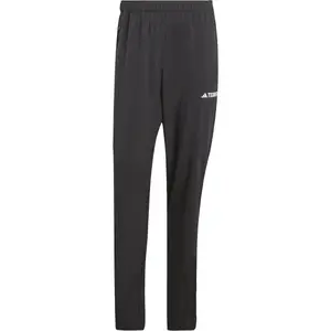 adidas MULTI ESSENTIALS PANTS Pánské turistické kalhoty, černá, velikost