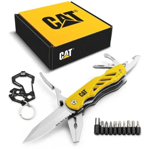 CATERPILLAR CT240364 Dárková multifunkční sada, žlutá, velikost