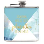 ALBI VELMI MALÁ PLACATKA Dárková placatka, modrá, velikost 175 ML