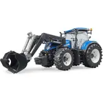 BRUDER NEW HOLLAND Traktor s nakladačem, modrá, velikost