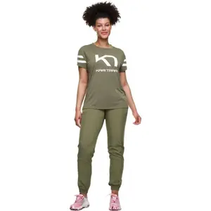 KARI TRAA VILDE Dámské tričko, khaki, velikost