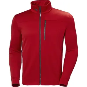 Helly Hansen CREW FLEECE Pánská fleecová bunda, červená, velikost