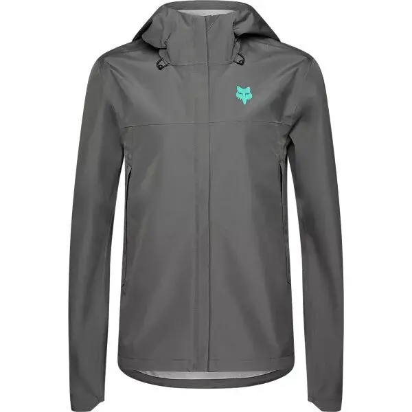 Fox RANGER 2.5L WATER JACKET SG Cyklistická bunda, tmavě šedá, velikost