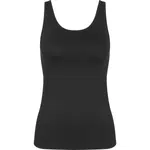 TRIUMPH SENSE OF COTTON Dámský tílkový top, černá, velikost