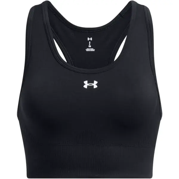 Under Armour VANISH SEAMLESS MID Dámská podprsenka, černá, velikost L