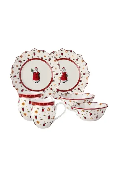Snídaňový set pro 2 osoby Villeroy & Boch Toy's Delight Anniversary Edition 2025 6-pack více barev