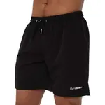GymBeam SWIM SHORTS Pánské plavecké šortky, černá, velikost