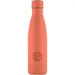 COOL BOTTLES TERMO 500 ML Termo láhev, lososová, velikost 500 ML
