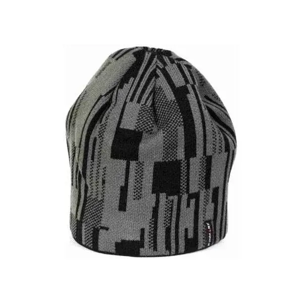Finmark WINTER HAT Zimní pletená čepice, šedá, velikost UNI