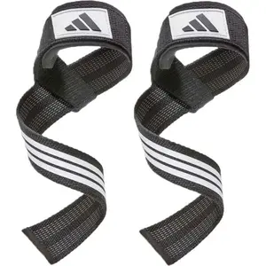 adidas LIFTING STRAPS Trhačky, černá, velikost