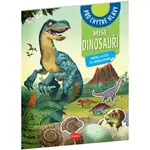 ELLA & MAX MISE DINOSAUŘI Pátrej a lušti se samolepkami, mix, velikost