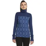 KILPI JANNU Dámský rolák z merino vlny, tmavě modrá, velikost