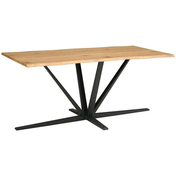 MID.YOU JÍDELNÍ STŮL, černá, barvy dubu, 180/90/76 cm