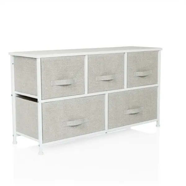 MID.YOU KOMODA, šedá, 100/55/30 cm