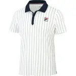 Fila POLO STRIPES BJÖRN Pánské polo triko, bílá, velikost