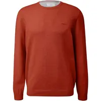 s.Oliver KNITTED PULLOVER NOOS Pletený svetr, červená, velikost