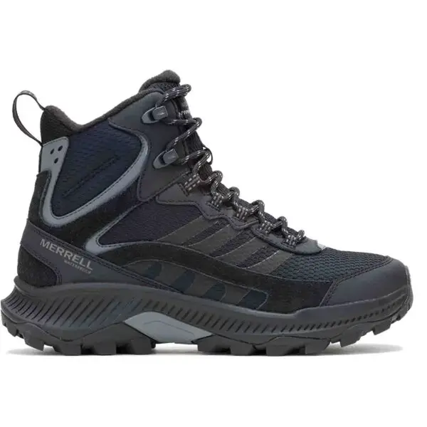 Merrell SPEED STRIKE 2 THERMO MID WP Dámské outdoorové boty, černá, velikost 38.5