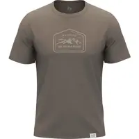 Hannah MIKO Pánské tričko, hnědá, velikost