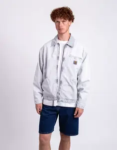 Carhartt WIP OG Detroit Jacket Black/Black chalk wash L