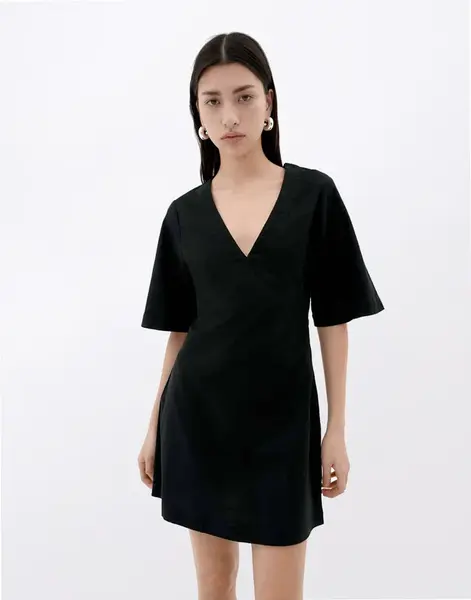 Thinking MU Black Kim Dress BLACK S