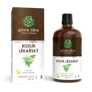GREEN IDEA Valeriána lekárska bylinný extrakt 100 ml