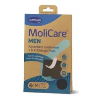 MOLICARE Men M absorpčná bielizeň 1 kus + X-change vložka 5 kusov