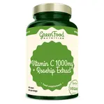 GREENFOOD NUTRITION Vitamín C 1000 + extrakt zo šípok 60 kapsúl