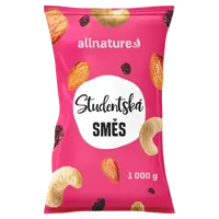 ALLNATURE Študentská zmes 1000 g
