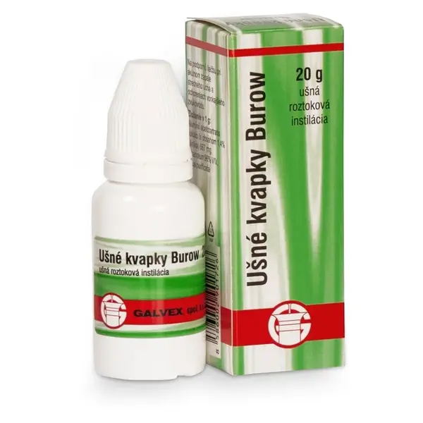 GALVEX BUROW ušné kvapky 20 g