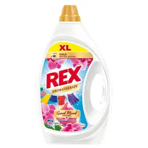 REX Aromatherapy Prací gél Orchid Color 50 pranie 2,25 l