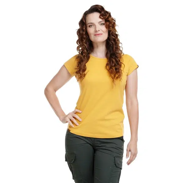 Bushman Dámske tričko Natalie II, žlté XXL