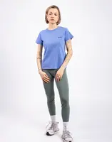 Patagonia W's P-6 Logo Responsibili-Tee Abundant Blue XS